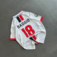 AC Milan Roberto Baggio #18 Retro Away Jersey | Embroidery | Kit Culture