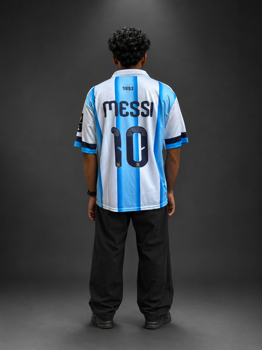 Argentina Special Edition Home Jersey #10 Messi – Sublimation Football Fan Jersey | Kit Culture