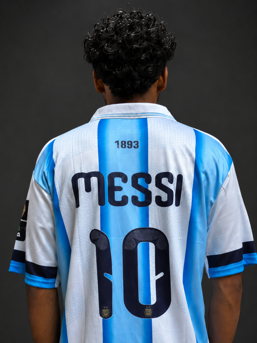 Argentina Special Edition Home Jersey #10 Messi – Sublimation Football Fan Jersey | Kit Culture