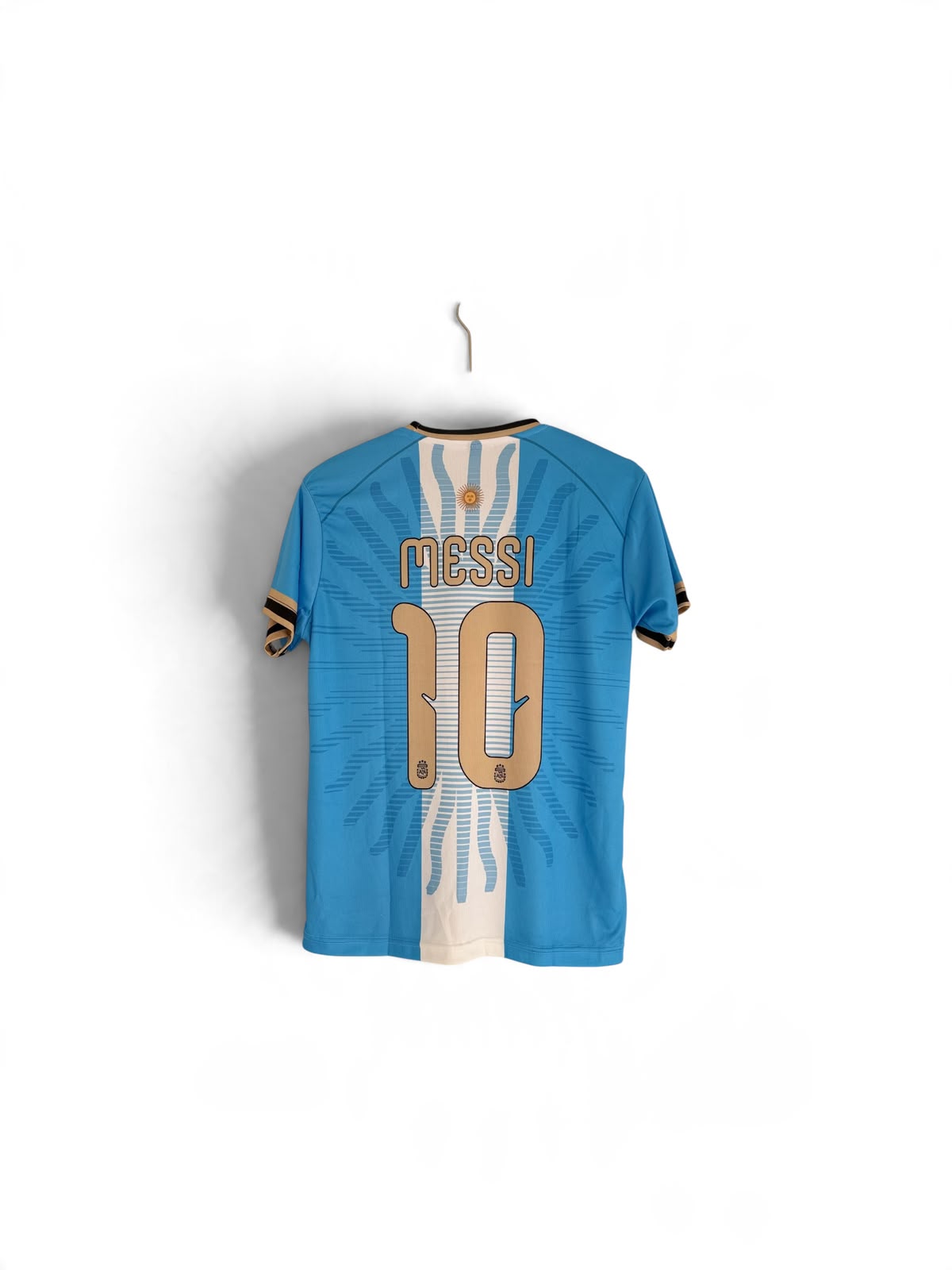 Argentina Lionel Messi #10 Farewell Home Jersey | Embroidered | Kit Culture