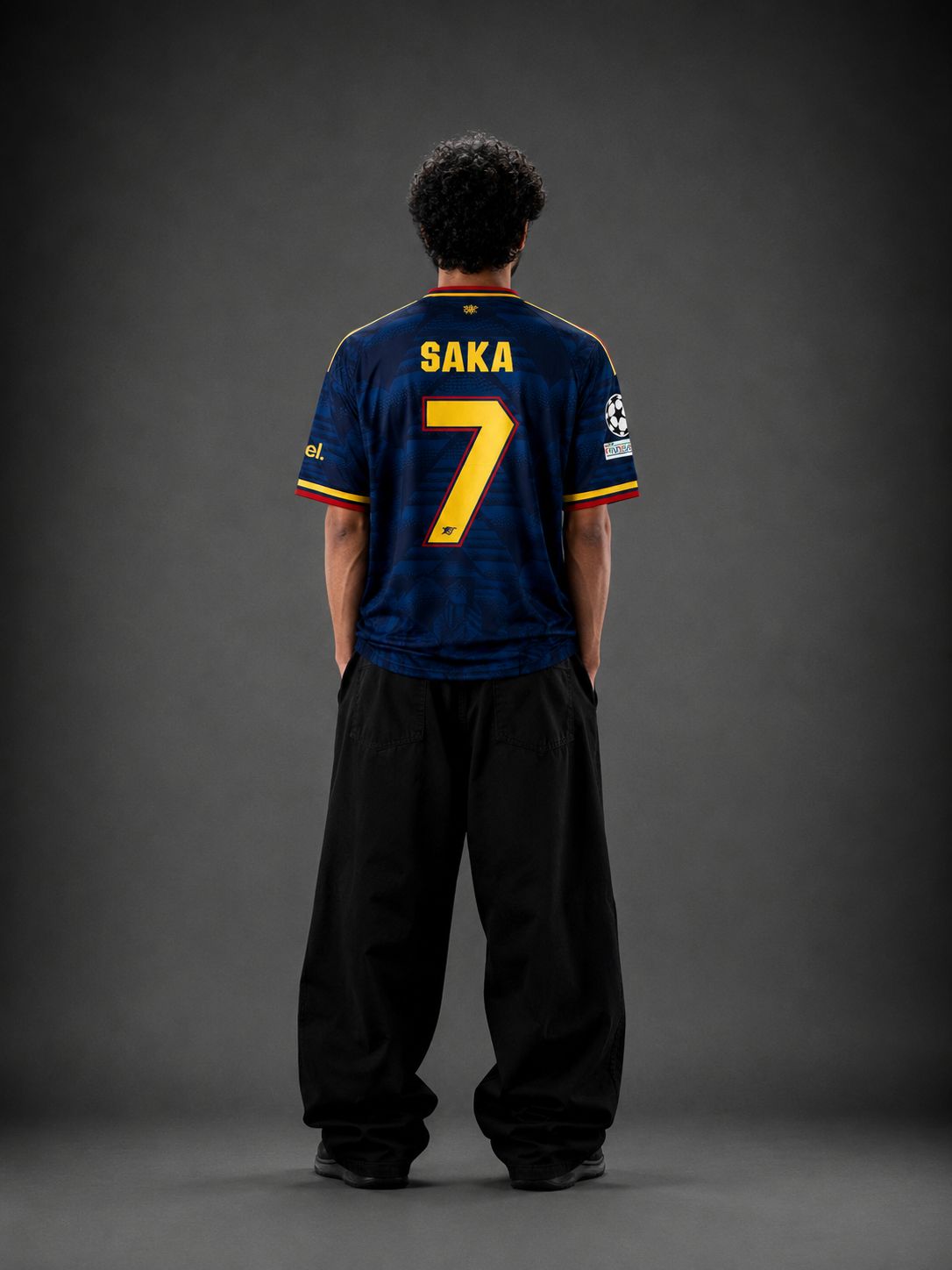 Arsenal 2026/27 Away Jersey – Saka #7 Football Kit | Embroidered