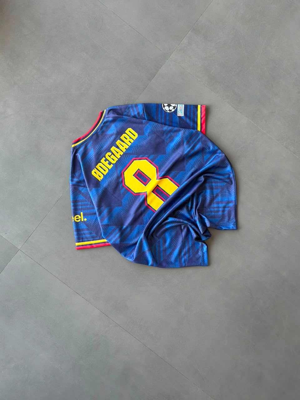 Arsenal Ødegaard #8 Blue Football Jersey | Embroidery Jersey | Kit Culture