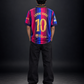 Barcelona 2026/27 Home Jersey – Lamine Yamal #10 | FC Barcelona Retro Style | Oversize Collar | Embroidered | Kit Culture