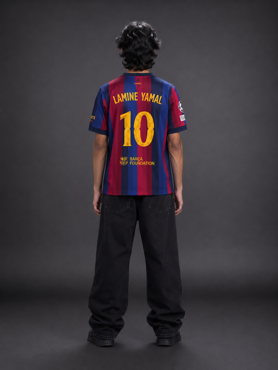 Barcelona 2026/27 Home Jersey – Lamine Yamal #10 | Sublimation Football Jersey | Kit Culture