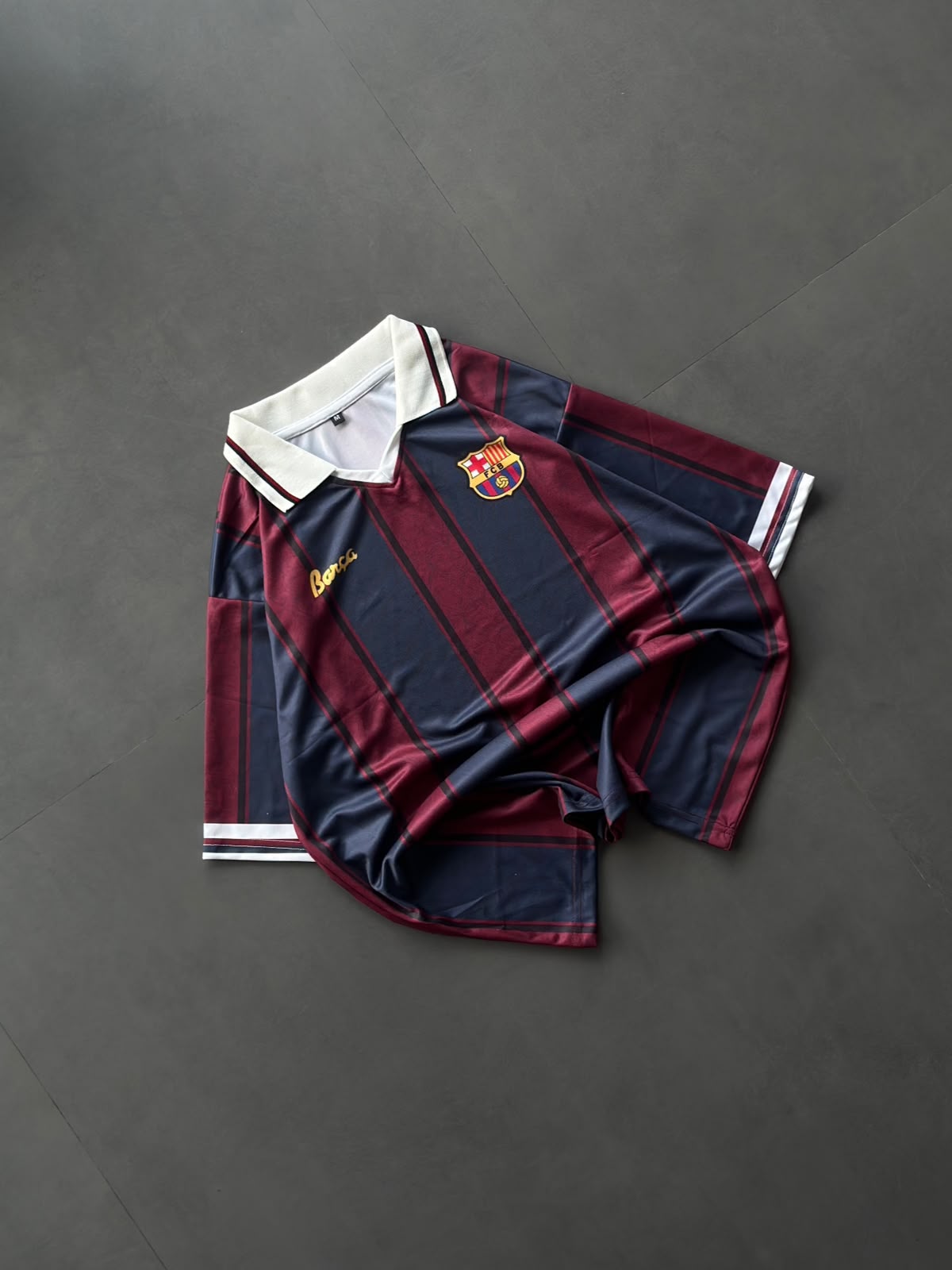 Barcelona Cruyff #9 Retro Jersey – Classic 1990s Football Shirt | Oversize Collar | Sublimation | Kit Culture