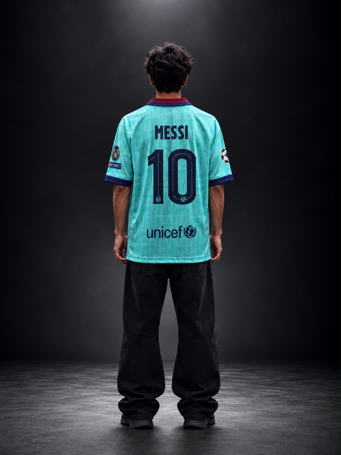 Barcelona Lionel Messi #10 Retro Away Jersey | Embroidery | Kit Culture