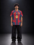 Barcelona Spider-Man Football Jersey | Embroidery | Kit Culture