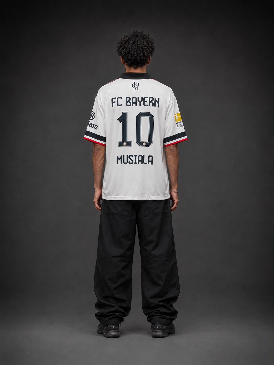 Bayern Munich 2025-26 Away Jersey – Jamal Musiala #10 | Oversize Emroidered | Kit Culture