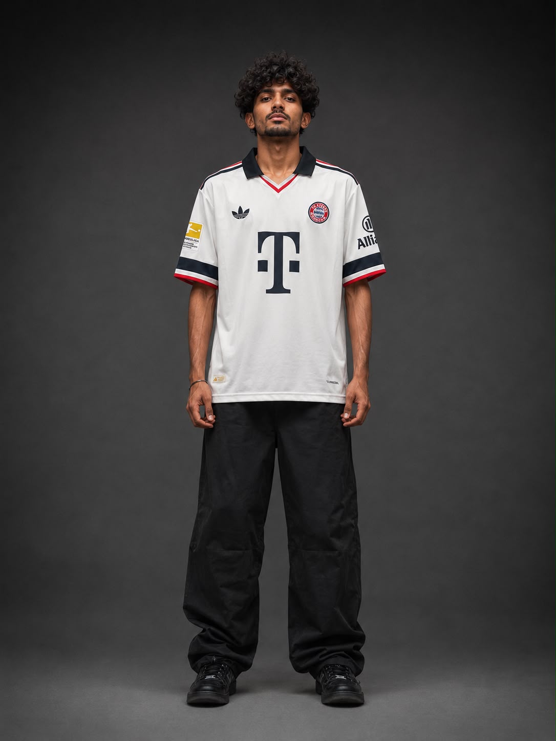 Bayern Munich 2025-26 Away Jersey – Jamal Musiala #10 | Oversize Emroidered | Kit Culture