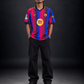 Barcelona 2026/27 Home Jersey – Lamine Yamal #10 | FC Barcelona Retro Style | Oversize Collar | Embroidered | Kit Culture