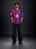 Barcelona 2026/27 Home Jersey – Lamine Yamal #10 | FC Barcelona Retro Style | Oversize Collar | Embroidered | Kit Culture