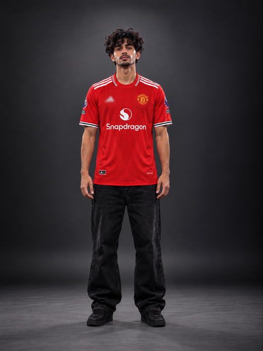 Manchester United Home Bruno Fernandes #8 Jersey 2026/27 | Sublimation Football Shirt | Kit Culture