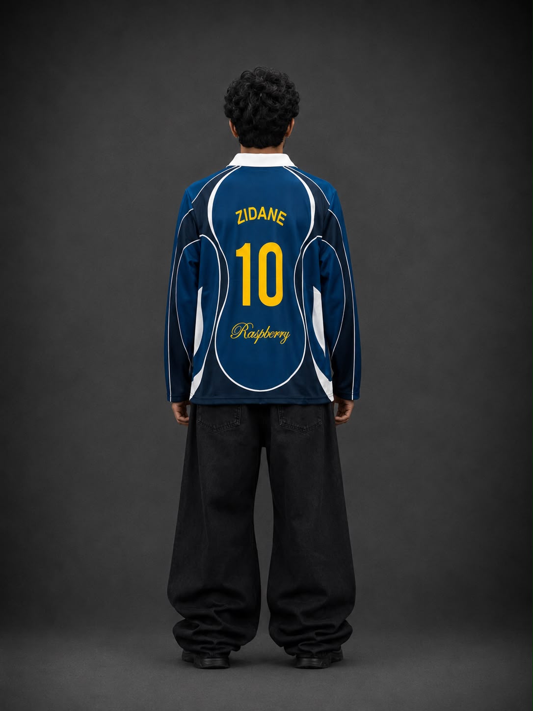 France Away Full Sleeve Jersey Special Zidane #10 | Sublimation Football Jersey | Kit Culture