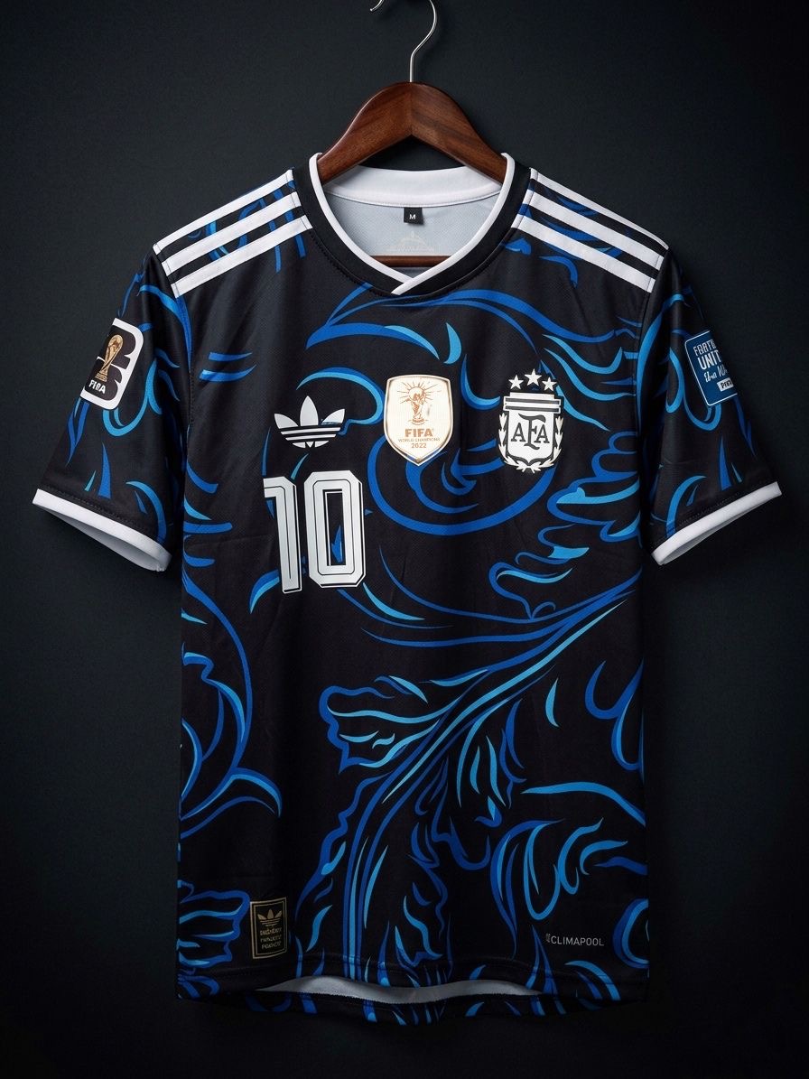 Messi 10 Argentina 2026 World cup away jersey | Sublimation | Kit Culture