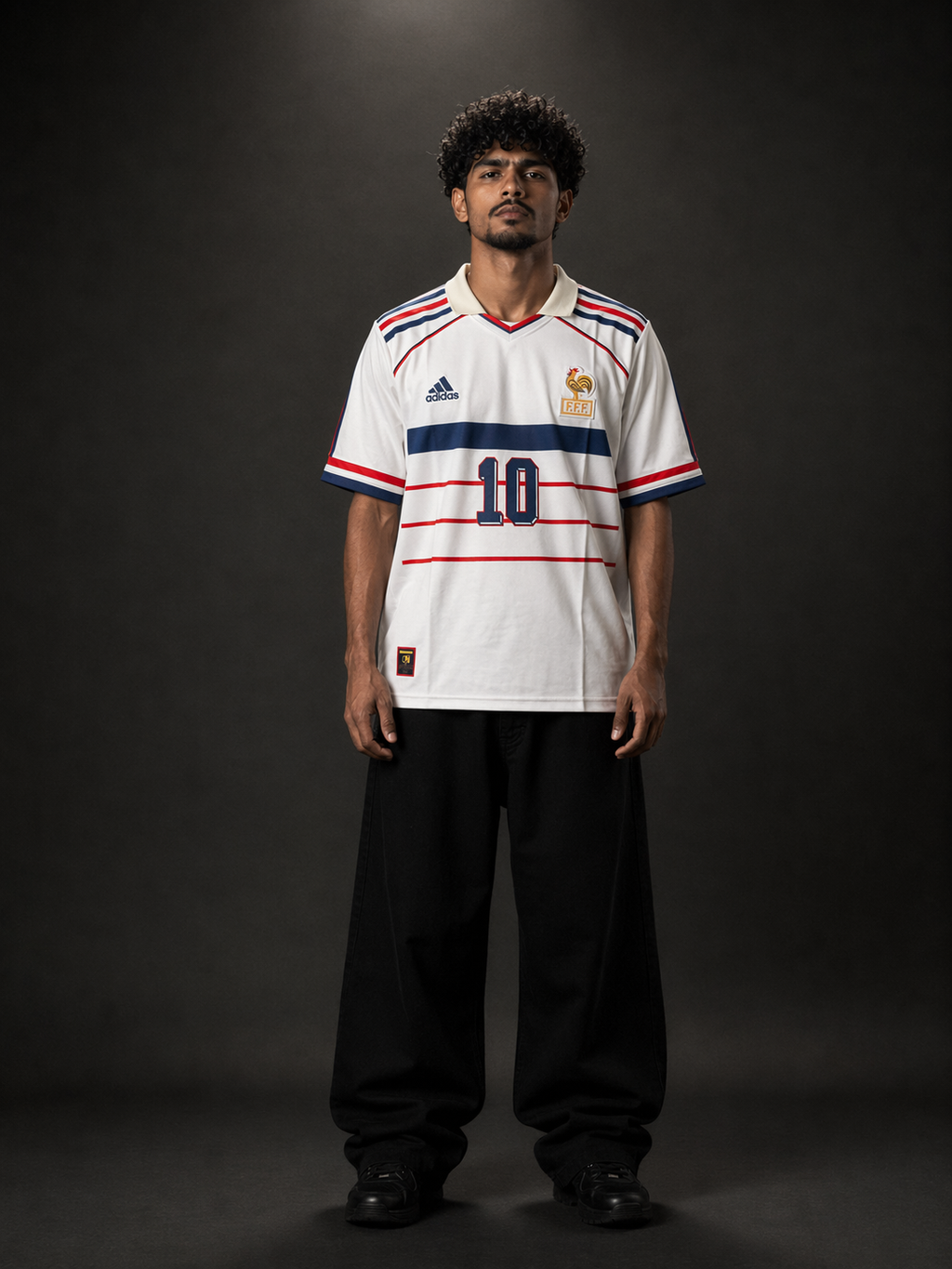 Zidane 10 France Retro Jersey | Classic Football Shirt | Embroidery | Kit Culture