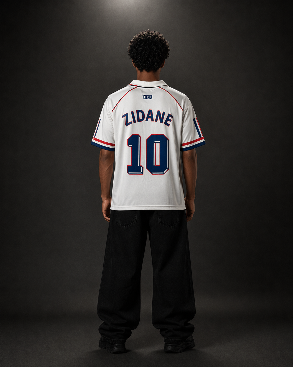 Zidane 10 France Retro Jersey | Classic Football Shirt | Embroidery | Kit Culture
