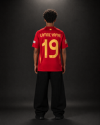 Lamine Yamal Spain Jersey 19 – Home Kit | Kit Culture