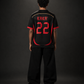 AC Milan 2006-07 Away Black Jersey | Kaka 22 Retro | Sublimation | Kit Culture