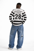 Sporting CP Ronaldo 28 Retro Jersey – Embroidery Full Sleeve Football Shirt