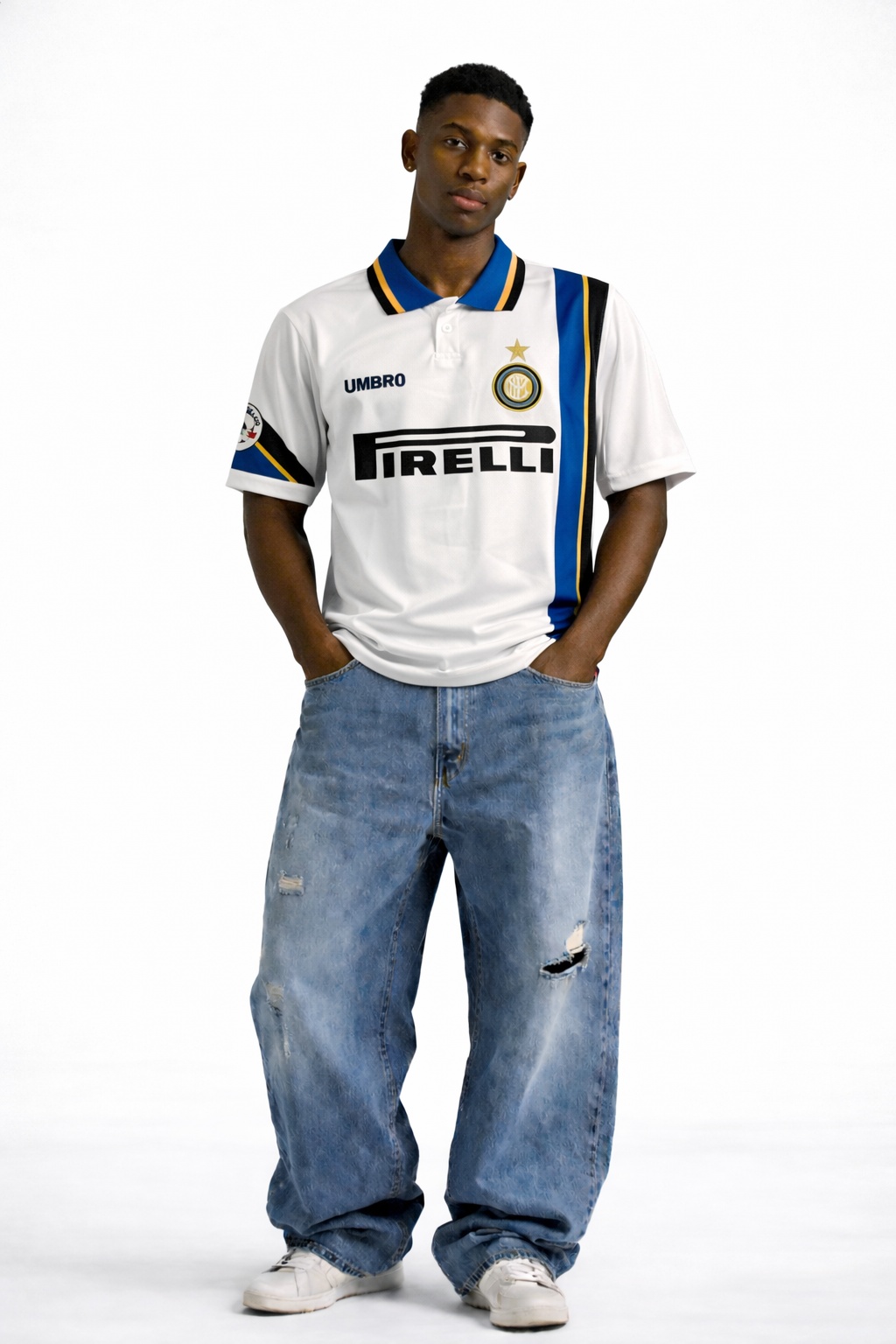 Inter Milan Retro Away Jersey Ronaldo 10 – Embroidery Vintage Jersey | Kit Culture