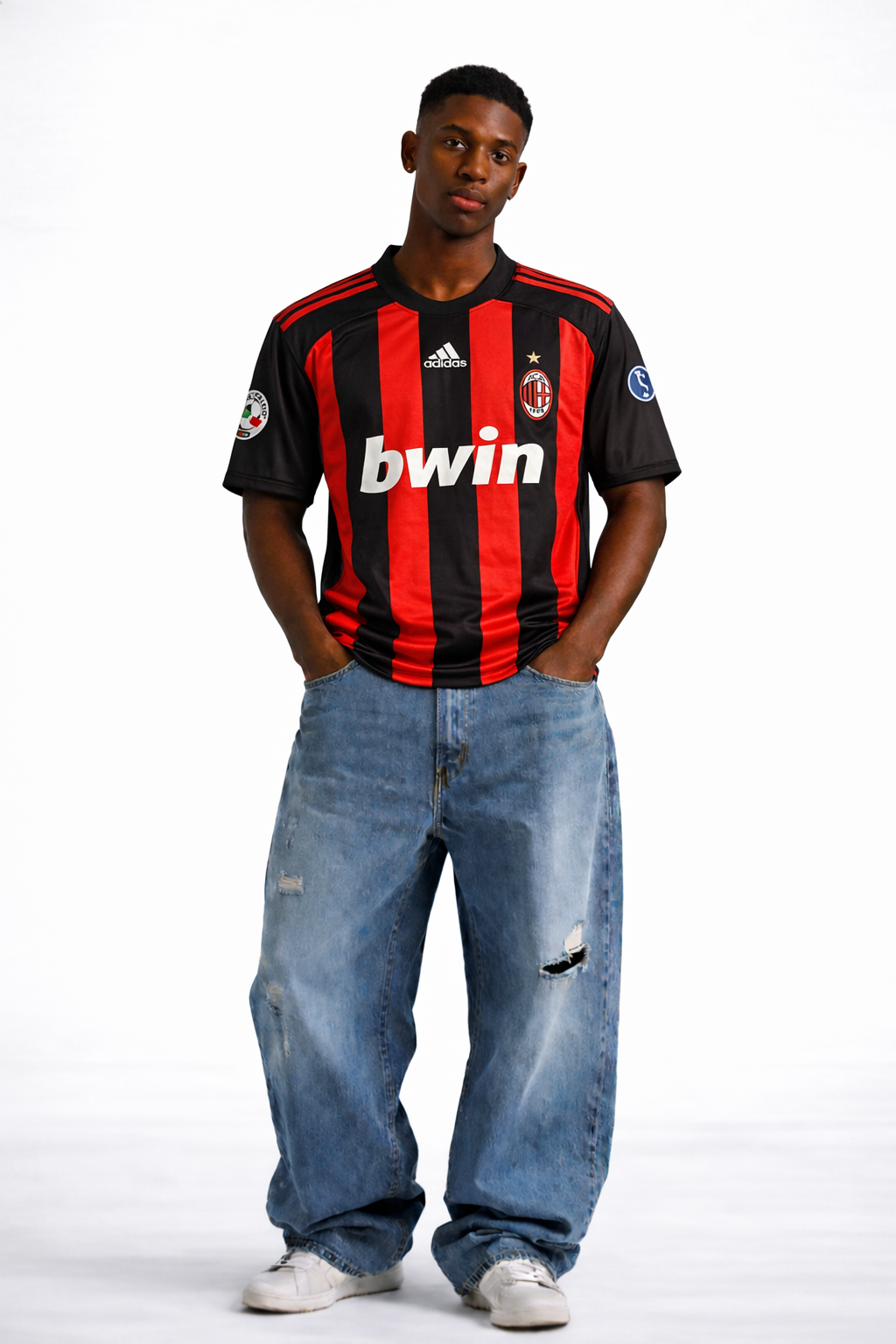 AC Milan Retro Jersey Ronaldinho 80 – Vintage Football Jersey | Kit Culture