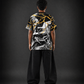 Real Madrid Black Gold Warrior Edition Jersey – Premium Graphic Football Shirt | Kit Culture