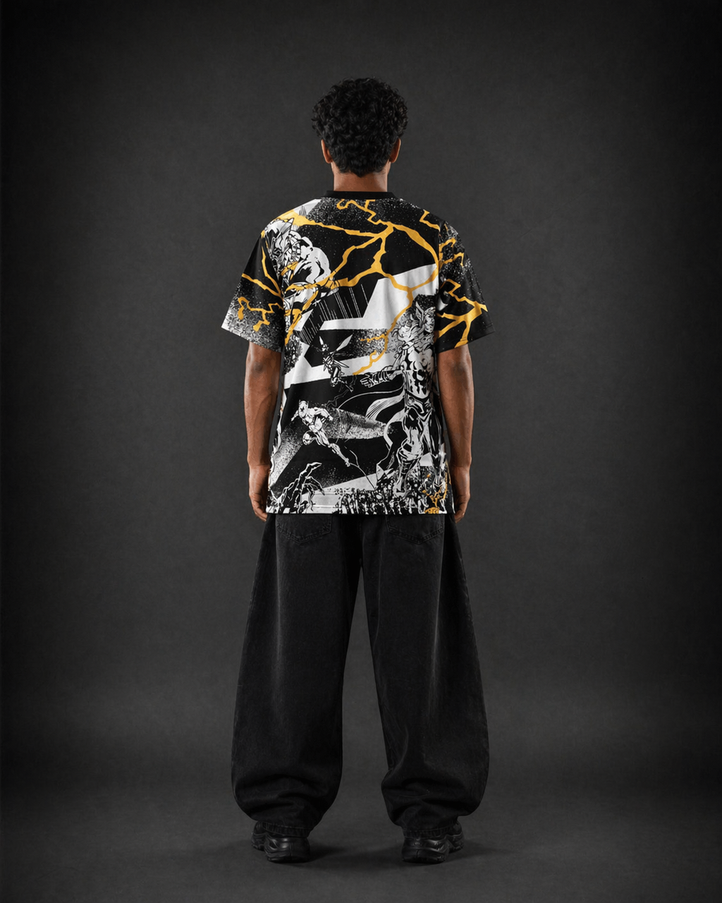 Real Madrid Black Gold Warrior Edition Jersey – Premium Graphic Football Shirt | Kit Culture