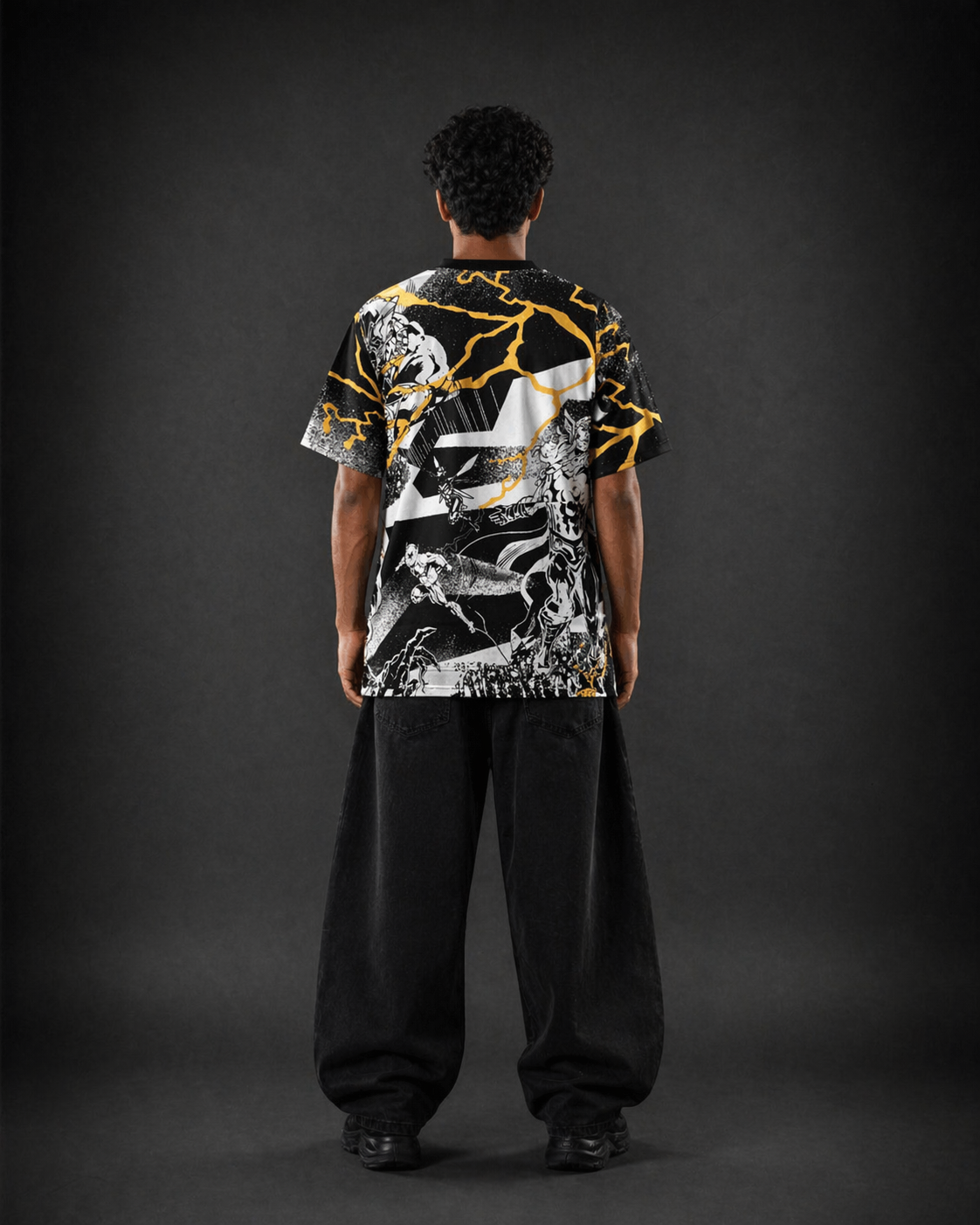 Real Madrid Black Gold Warrior Edition Jersey – Premium Graphic Football Shirt | Kit Culture