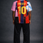 Messi 10 Multi-Club Fusion Jersey – Premium Streetwear Football Tee | Kit Culture
