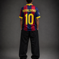 FC Barcelona Retro Ronaldinho #10 Jersey – Embroidery | Kit Culture