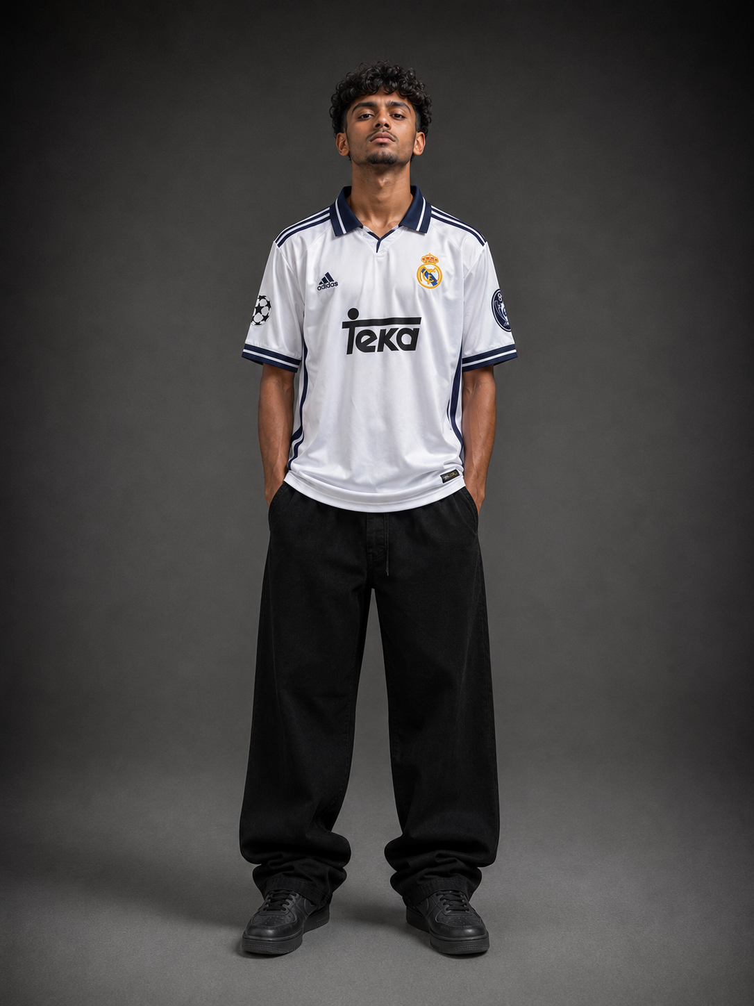 Real Madrid Retro R. Carlos #3 Jersey – Oversize | Kit Culture