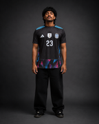 Argentina Black Goalkeeper football Jersey #23 | Sublimation | Kit Culture
