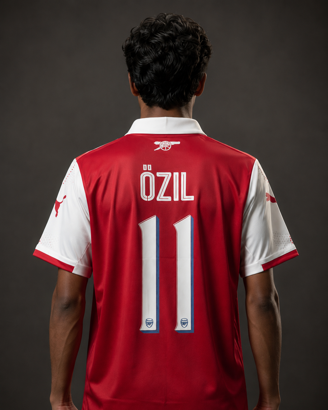 Arsenal 2014-15 Home Jersey – Mesut Özil #11 | Retro Football Shirt | Sublimation | Kit Culture