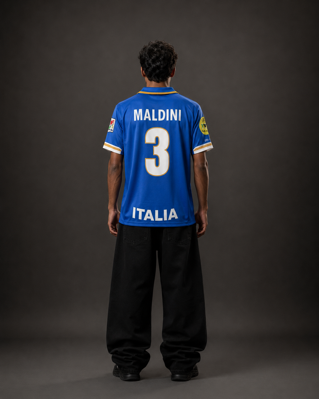 Italy 2006 Home Jersey – Paolo Maldini #3 | Retro Football Shirt | Sublimation | Kit Culture