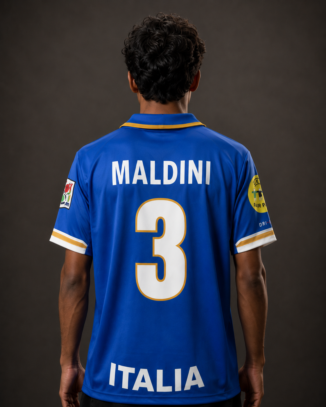 Italy 2006 Home Jersey – Paolo Maldini #3 | Sublimation | Kit Culture