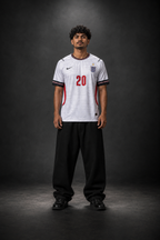 Palmer #20 England 2026 World Cup Football Jersey | Embroidery | Kit Culture