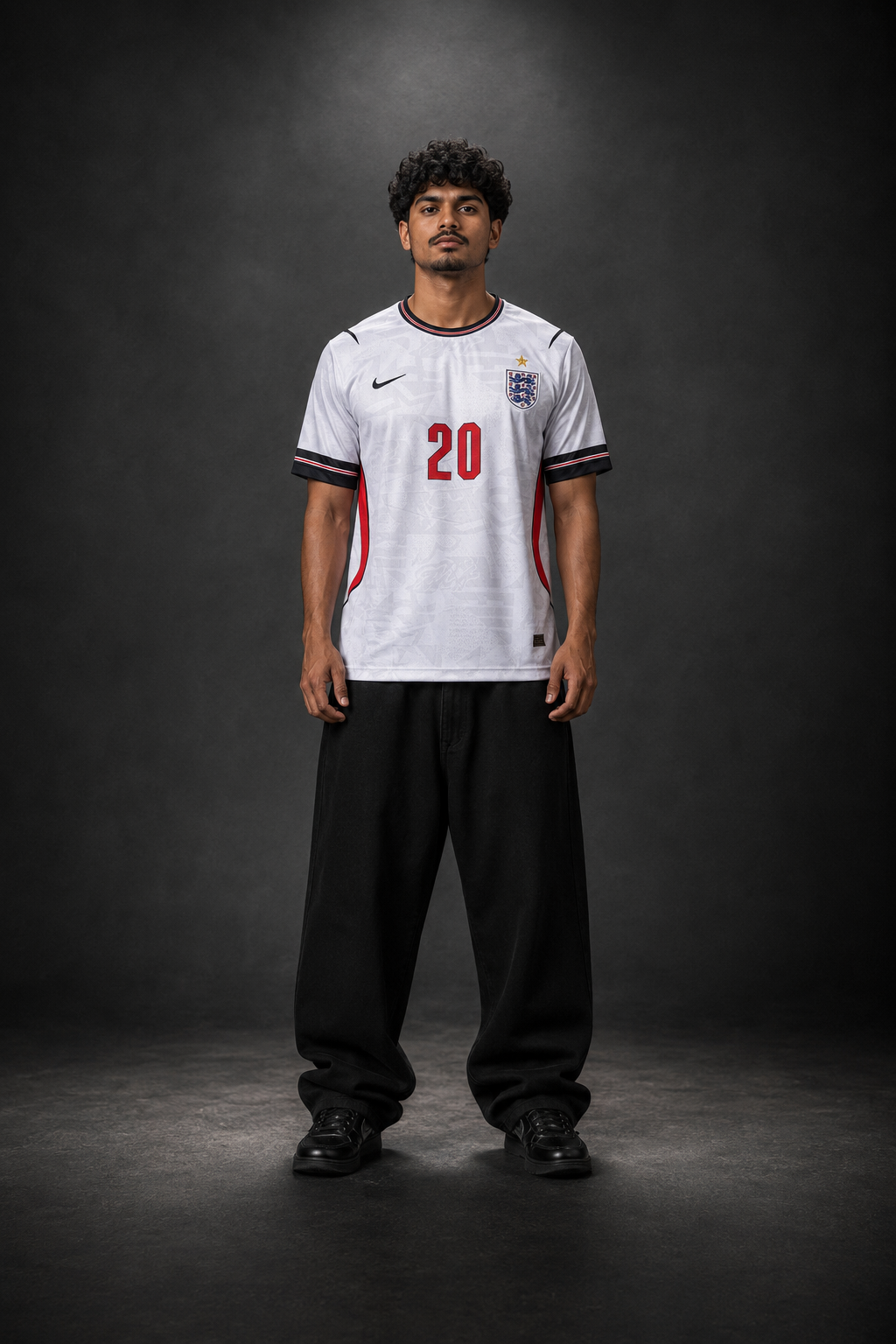 Palmer #20 England 2026 World Cup Football Jersey | Embroidery | Kit Culture