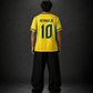Neymar #10 Brazil 2026 world cup football jersey | Sublimation | Kit Culture
