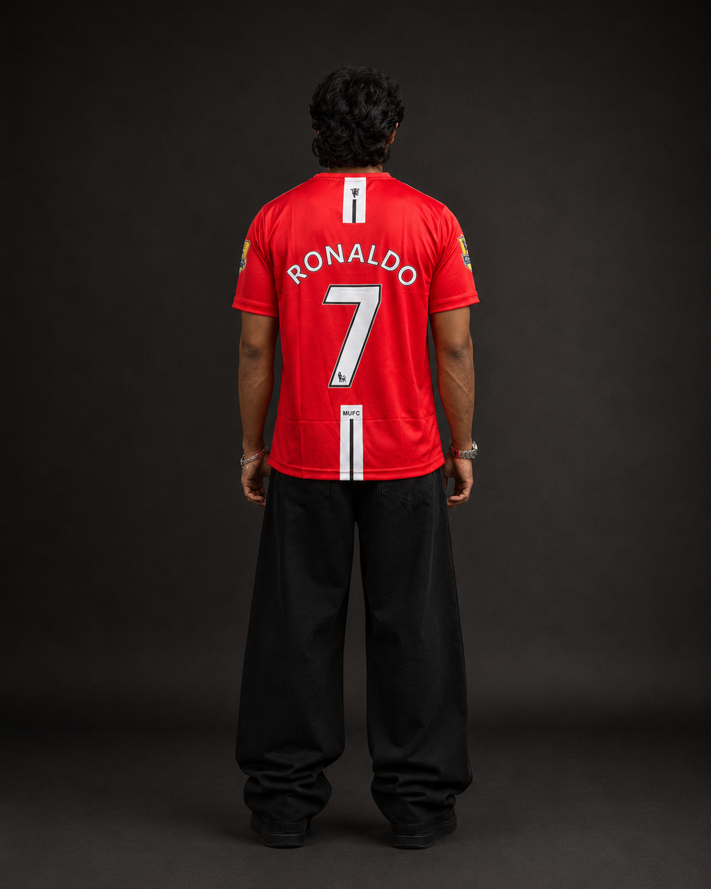 Cristiano Ronaldo #7 Manchester Retro Football jersey | Embroidery | Kit Culture