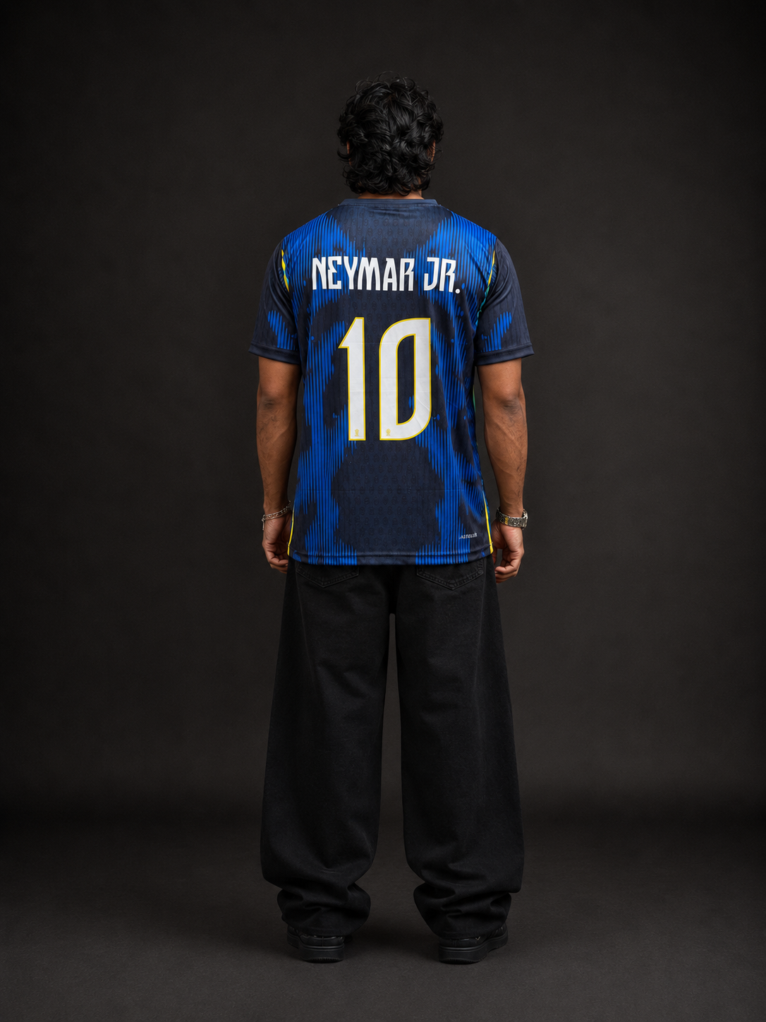 Neymar #10 Brazil 2026 world cup away football jersey | Embroidery | Kit Culture