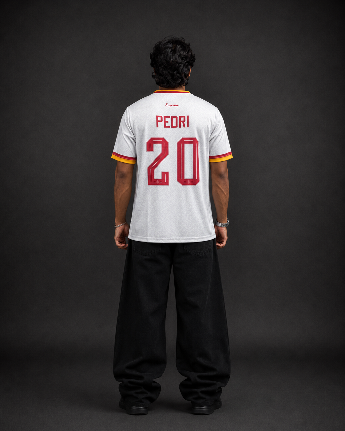 Pedri #20 Spain 2026 world cup football jersey | Embroidery | Kit Culture