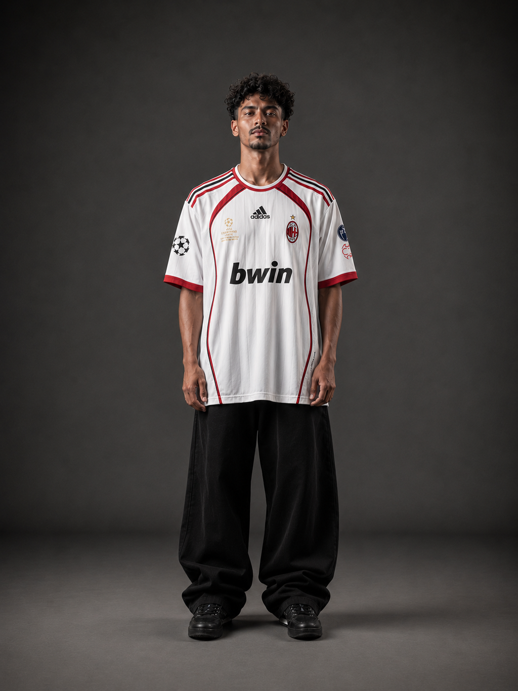 AC Milan 2006/07 Away Jersey – Maldini #3 Retro UCL Final Edition | Oversized Fit | Sublimation | Kit Culture