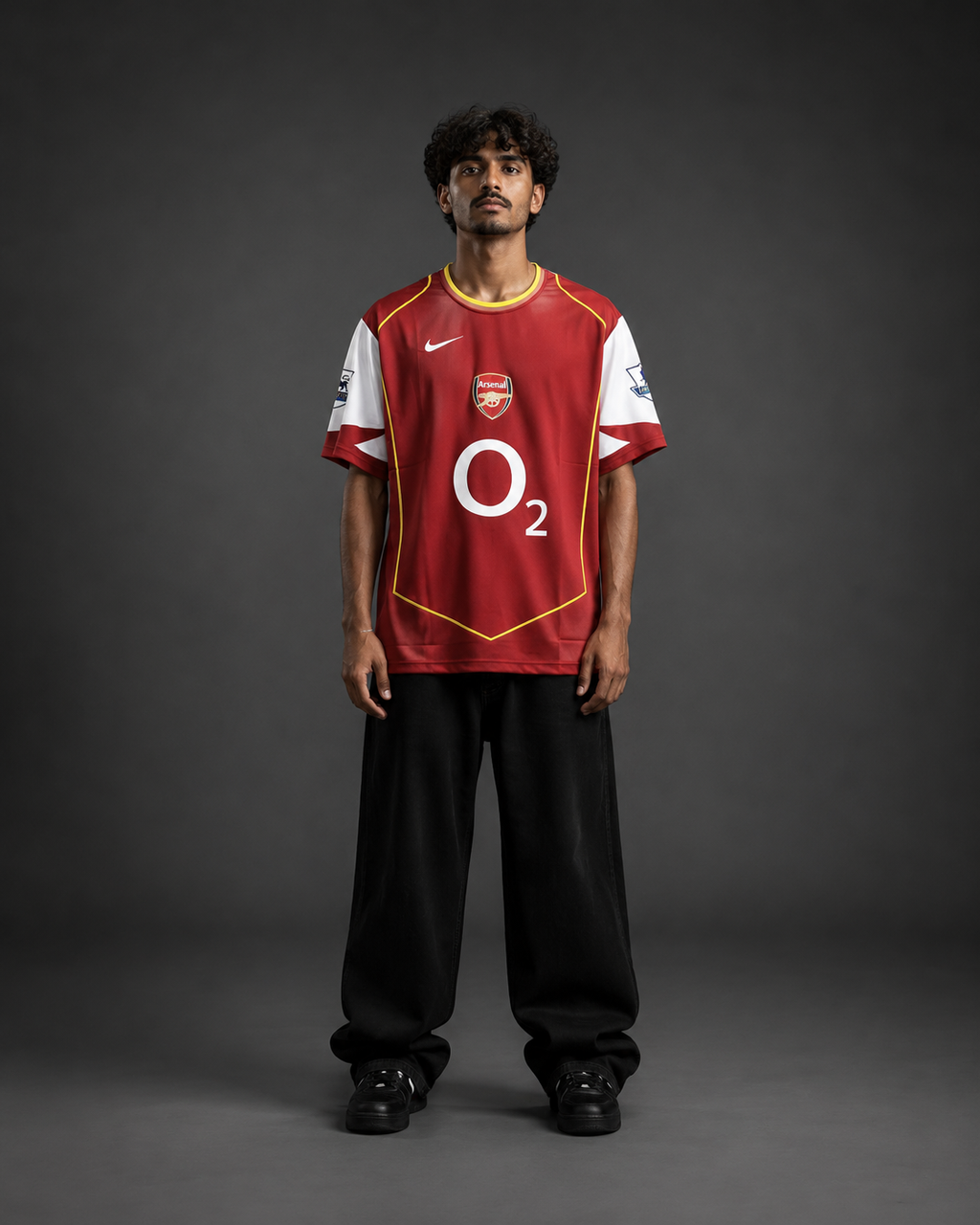 Arsenal 2004 Home Jersey Henry #14 – Retro Sublimation oversize Football Kit | Kit Culture