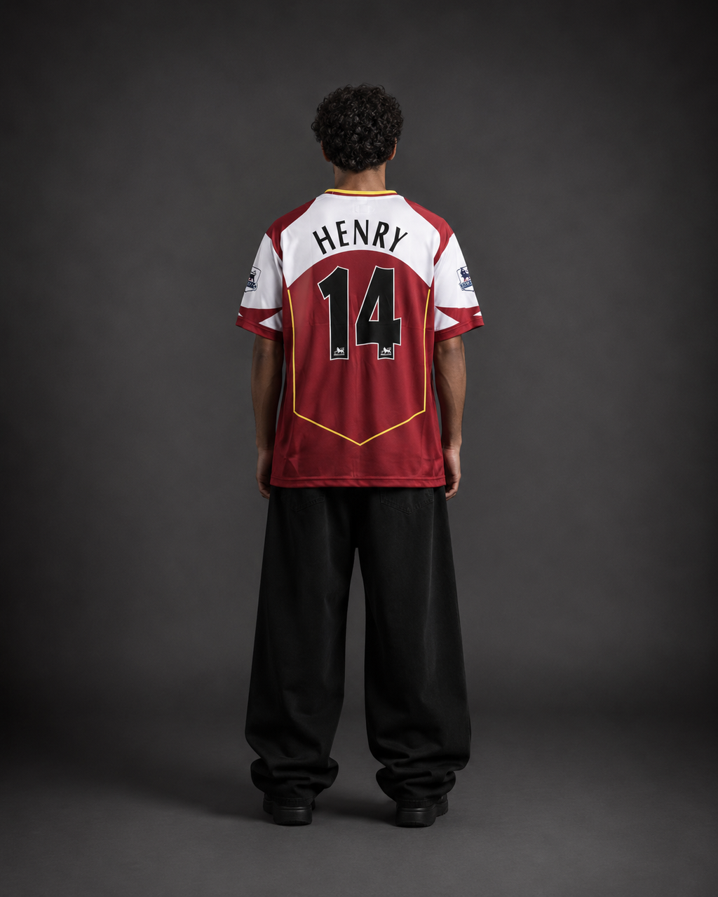 Arsenal 2004 Home Jersey Henry #14 – Retro Sublimation oversize Football Kit | Kit Culture