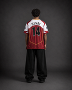 Arsenal 2004 Home Jersey Henry #14 – Retro Sublimation oversize Football Kit | Kit Culture