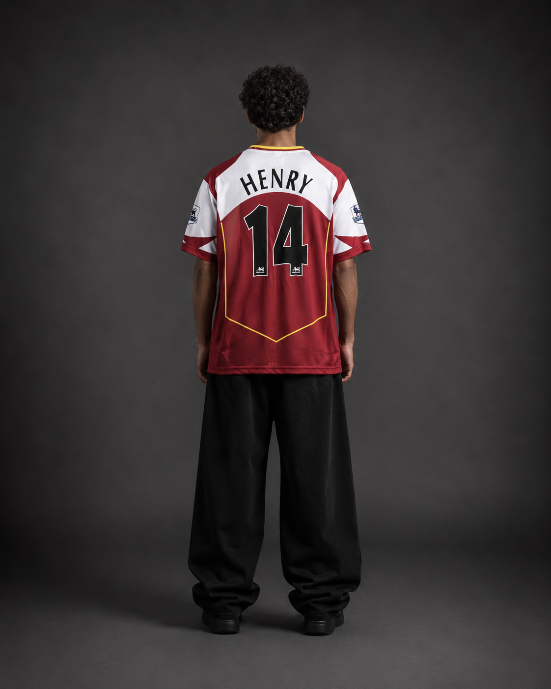 Arsenal 2004 Home Jersey Henry #14 – Retro Sublimation oversize Football Kit | Kit Culture