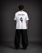Real Madrid 2009 Home Jersey Sergio Ramos #4 – Retro Oversize Football Kit | Kit Culture
