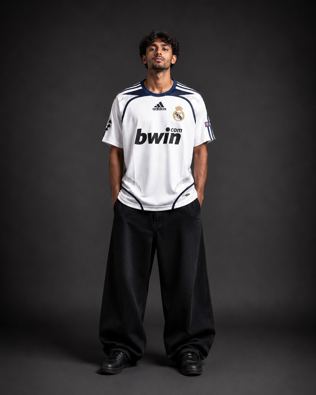 Real Madrid 2009 Home Jersey Sergio Ramos #4 – Retro Oversize Football Kit | Kit Culture