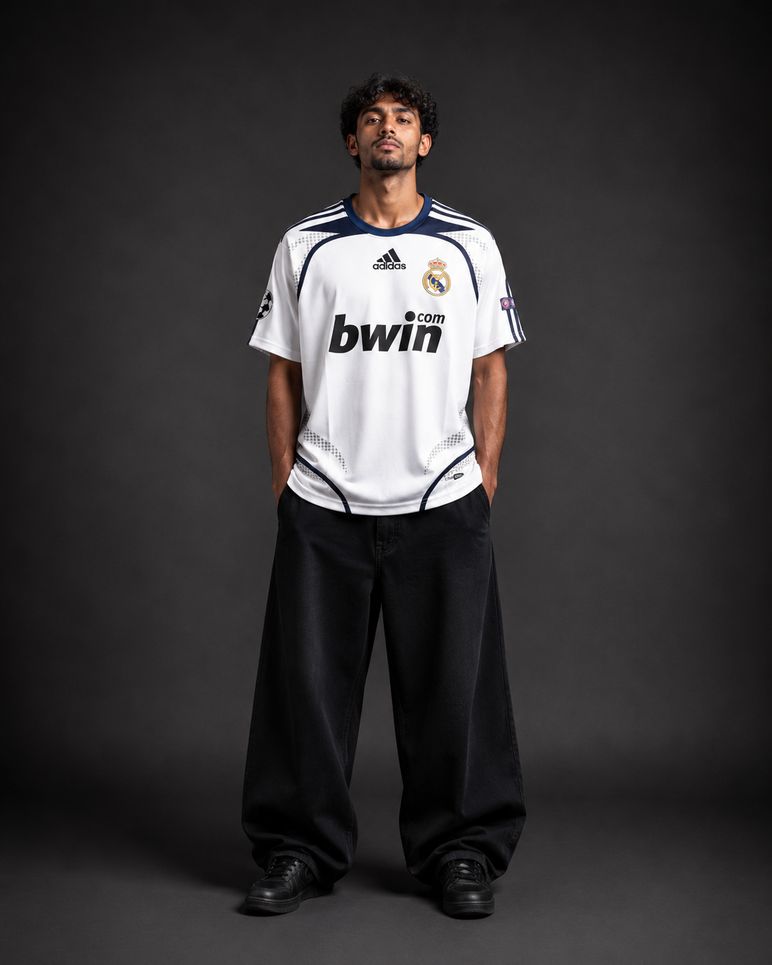 Real Madrid 2009 Home Jersey Sergio Ramos #4 – Retro Oversize Football Kit | Kit Culture