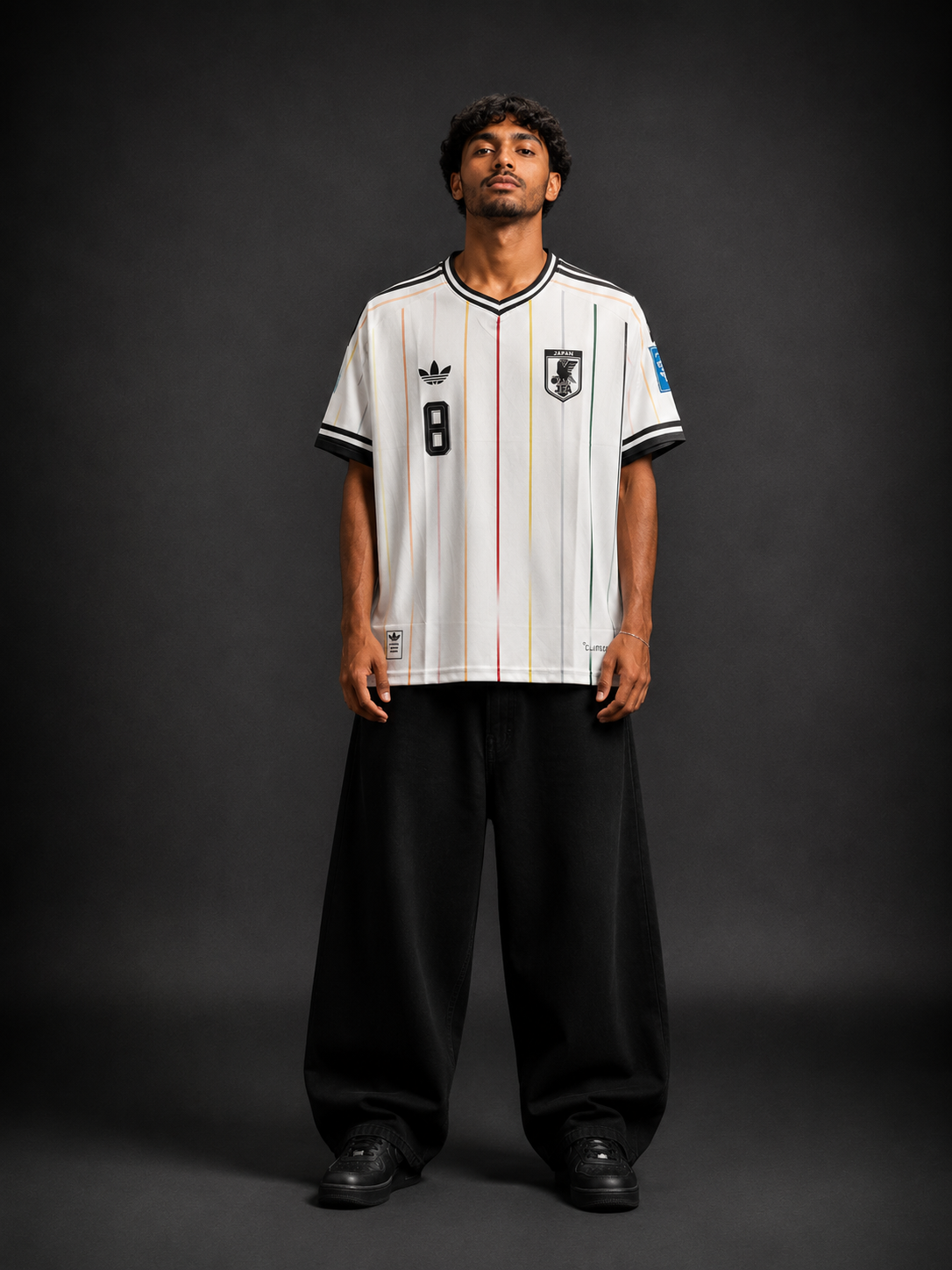 Japan 2024 Special Edition Jersey Minamino #8 – V Neck Sublimation | Football Kit | Kit Culture